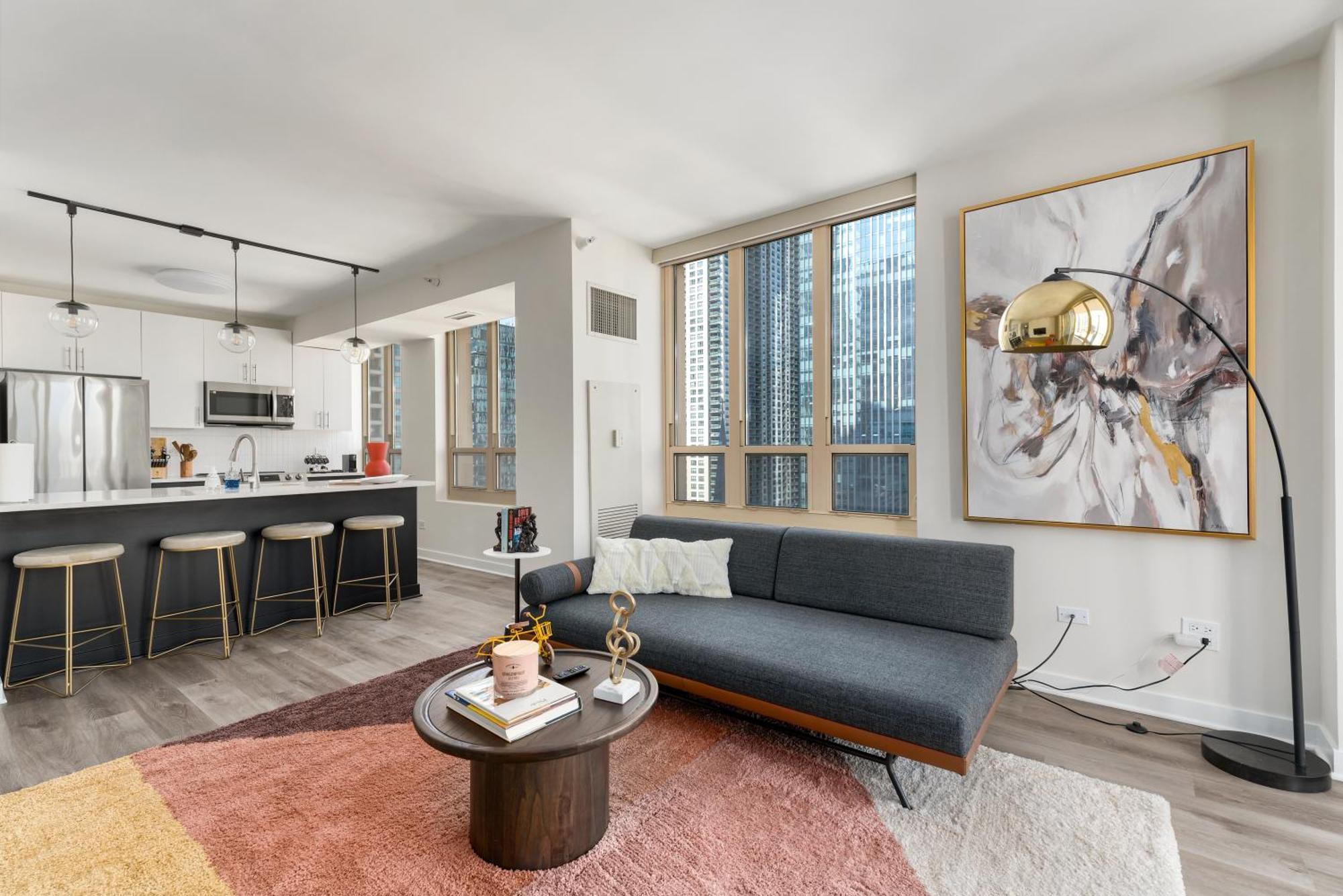 שיקגו The Bernardin Gold Coast Luxury Apartments Near Magnificent Mile מראה חיצוני תמונה